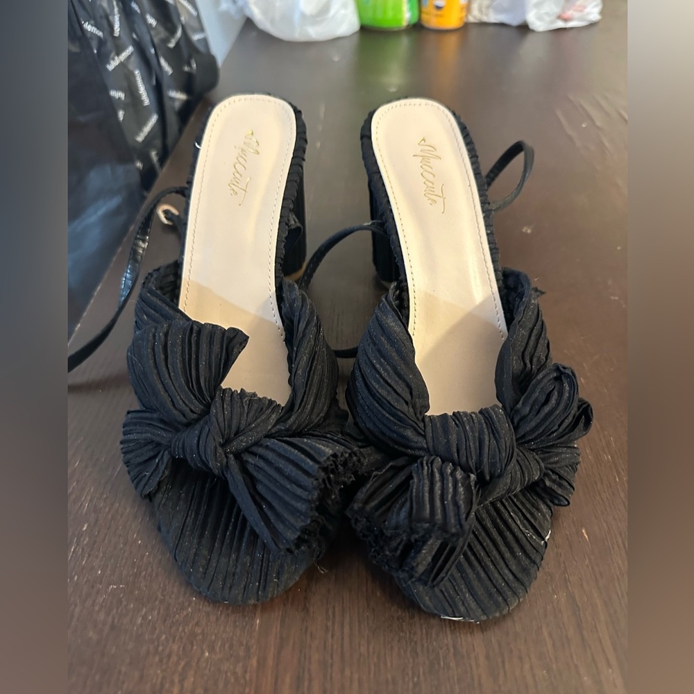 Cute little black heels